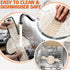 Silicone Bread Sling for Dutch Oven, 2PCS Non-Stick & Easy Clean Reusable Silicone Bread Baking Mat, with Extra Long Handles Bread Baking Sheet Li...