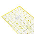 Elan Patchwork Ruler, Quilting Rulers, Imperial Ruler, Acrylic Ruler, Sewing Ruler for Quilting Supplies, Patchwork Square, Transparent Ruler, Qui...