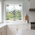 InHome NH2424: Blue Meridan Stained Glass Decal 17. 35 x 9 inches...