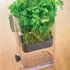 ProKeeper Herb Keeper – 1-Piece, White, with Removable Silicone Drain Plug, BPA-Free Plastic...