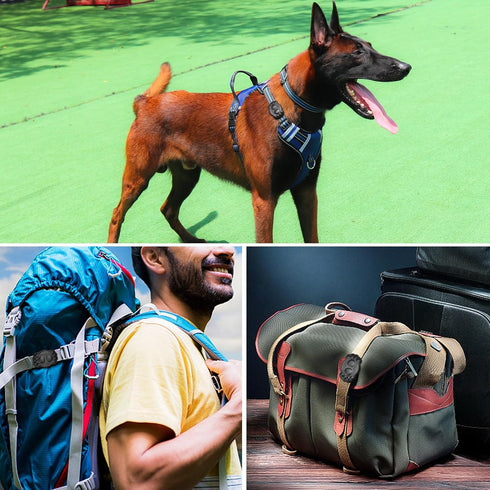 Portable Electronic Device Cover, IP68 Waterproof Air Tag Pet Collar Holder for Tracking Pets, Fits All Width Collars, Newest Airtag Case Easy to ...
