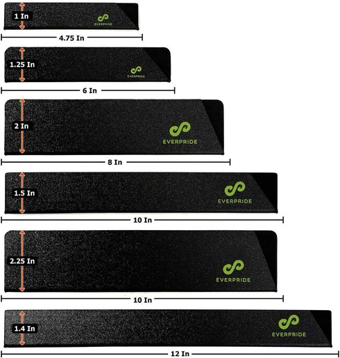EVERPRIDE Chef Knife Sheath Set (6-Piece Set) Universal Blade Edge Cover Guards for Chef’s and Kitchen Knives – Durable, BPA-Free, Felt Lined, Stu...