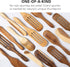 As Seen on TV, Mad Hungry Spurtle 4pc Set, Acacia Premium Wood Finish, Cooking Utensils For Non Stick Cookware, Baking, Whisking, Smashing, Scoopi...
