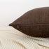 RainRoad Linen Decorative Throw Pillow Covers Cushion Cover Pillow Case for Sofa Couch Bed Chair, Soft Square Dark Brown Throw Pillows 18x18 Inch,...