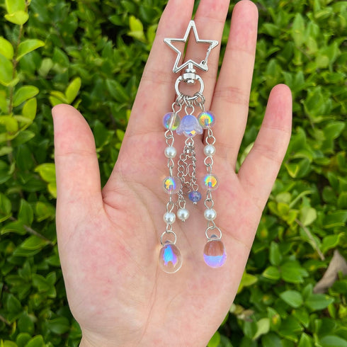 Cute Keychain Accessories for Backpack Handbag Jellyfish Inspired Jewelry Gifts for Birthday Christmas Back to School...
