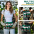 Garden Apron for Women, Adjustable Tool Belt with 8 Pockets - Heavy Duty Oxford Work Belt for Gardening, Construction (Green)...