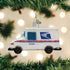 Old World Christmas Ornaments USPS Mail Truck Glass Blown Ornaments for Christmas Tree...