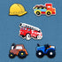 15Pcs Truck Shoe Charms for Clog Different Matching Sandals Wristbands Bracelets, Transportation Vehicle Excavator Shoe Charms Decorations...