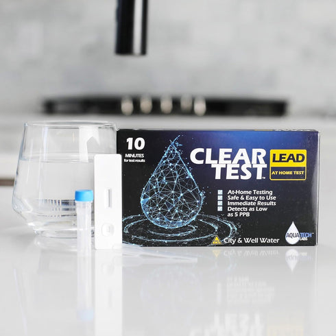 2024 Clear Test™ - Drinking Water Lead Test Kit - Fast & Accurate Detection Below 5PPB, Exceeds EPA Standards - Lab Grade Results in Under 10 Minu...