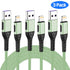 Durcord Compatible with iPhone Charger,3Pack 6FT USB A Cable for Phone Charger Cable, Fast Phone Charging Cord Compatible with Phone Xs Max/XS/XR/...