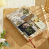 SallyFashion Vintage European Diary, Executive Notebook Hardcover Journal Retro Style Flower Theme for Women Girls Travel Office...