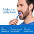 Soft Bristle Tongue Brush for Adults (2 Pack), Reduce Bad Breath & Improve Oral Hygiene, Tongue Scraper Brush Ergonomic Handle & Protective Cap, T...