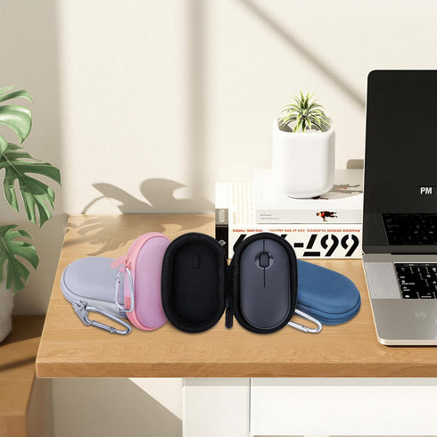 Mouse Case compatible with Logitech Pebble 2 M350s / M350 / M355 / i345 / POP Slim Bluetooth Wireless Mouse (Off White Case)...