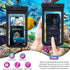 Waterproof Phone Pouch Floating, Waterproof Phone Case, Transparent PVC, 2 Pack, Phone Protector for iPhone 15 14 13 12 11 Pro Max Plus XS XR X 8 ...