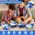 4PCS Take Apart Toys for 3-8 Year Old Boys Construction Toys DIY Assembly Police Car Toy Airplane Toy Motorbike Toy Boys Girls Kids Learning Educa...