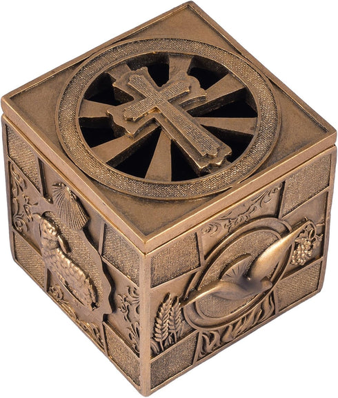 Joseph's Studio by Roman, Confirmation Collection, 3.75"H MULT SACRAMENT KEEPSAKE, Home Décor, Devout Gift, Prayerful Inspiration (3x3x3)...