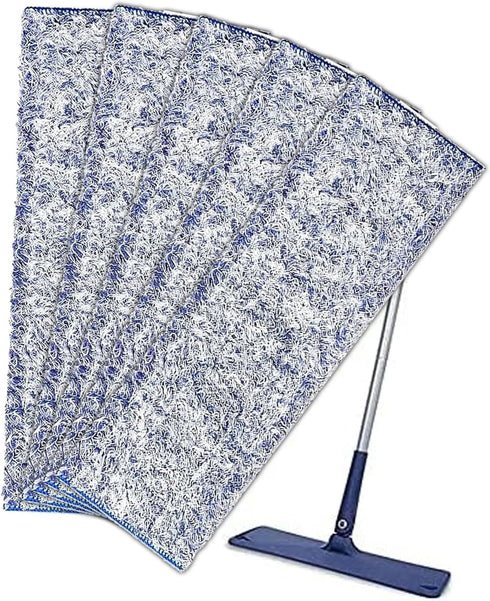 5 pcs Mop Pads Replacement, Washable Microfiber Cleaning Pad Reusable Mop Pads Replacement, Hardwood and Multi-Surface...