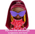 Barbie Extra Mini Minis Doll with Burgundy Hair, Red Ruffle Dress, Sunglasses & Accessories & Stand, 3.25-inch...
