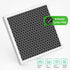 E-300L Replacement Filter Compatible with MOOKA E-300L Air Puri-Fier, 3 in 1 with Pre-Filter, True HEPA H13, and Carbon Filter, 1 Pack...