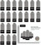 Gaming Finger Sleeves,100% Visible Silver Fibers,Just Right Pressure/Breathable/Sweatproof,Gaming Gloves for PUBG Mobile/Knives Out/Call of Duty M...