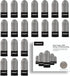 Gaming Finger Sleeves,100% Visible Silver Fibers,Just Right Pressure/Breathable/Sweatproof,Gaming Gloves for PUBG Mobile/Knives Out/Call of Duty M...