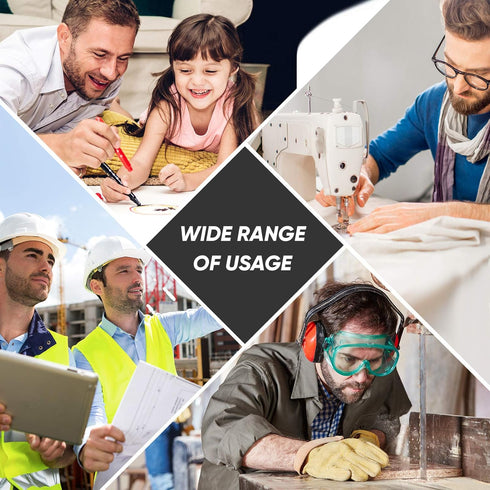 Zonon Circle Drawing Maker Stainless Steel Adjustable Round Circle Template Tool Ring Making Tool with Black Flannelette Bag for Drafting, 125 mm(...