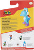 Super Mario Action Figure 2.5 Inch Light Blue Yoshi Collectible Toy...
