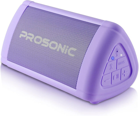 Prosonic BT3 Portable Wireless Bluetooth Speaker with 10W Stereo Sound & Bass Boost -Rich Sound & Intense Bass -Bluetooth 5.0 -Microphone -IPX5 - ...