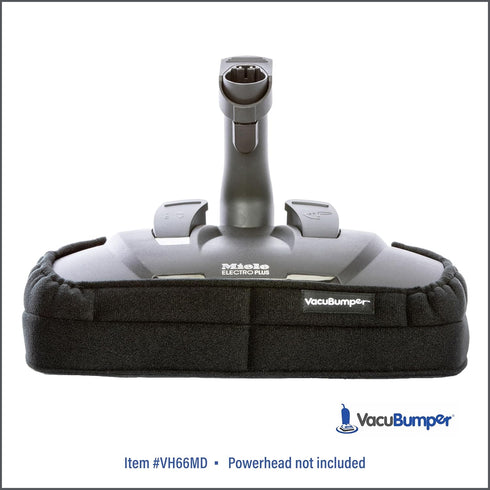 Powerhead Bumper Guard for Canister & Central Vacuums - Fits ONLY Miele SEB 228 & SEB 236 and Wessel-Werk EBK 360 powerheads (Item #VH66MD)...