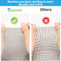 Cast Iron Scrubber, 12''x12'' 316L Stainless Steel Fine Mesh Scraper, Upgraded 3.8mm Chainmail Scrubber, for Pre-Seasoned Pot Dutch Oven Waffle Ma...