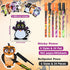 Sheets Halloween Sticky Note Ballpoint Pens 24 Pads Pumpkin Ghost Cat Weird Spooky Fun Notepad Halloween Office Supplies Kids Gift Halloween Party...