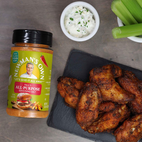 Newman's Own Paul’s All-Purpose Seasoning; Perfect Spices for Cooking; No MSG, Gluten Free, Kosher; 13.41 Oz. Bottle...