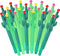 Outus 24 Pieces Cactus Pens Cactus Shaped Roller Pens Kids Green Cactus Pens Saguaro Shaped Pen Black Gel Ink with Flower for Classroom Office Sch...