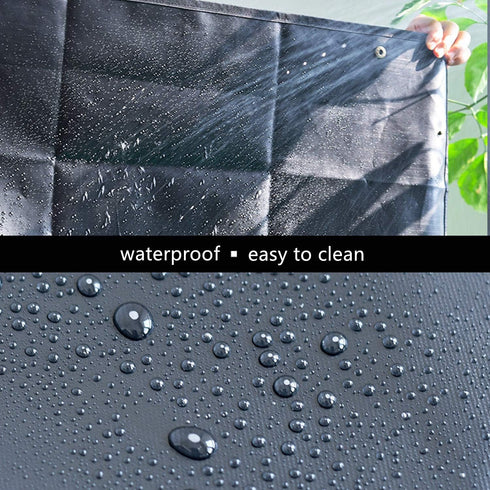 Gardening Plant Repotting Mat Transplanting Pad Square Mat Indoor Operating Tidy Flower Potting Change Soil Watering Pads Waterproof Oxford...