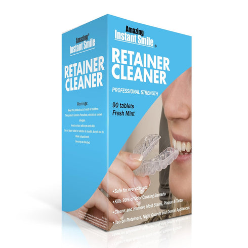 Amazing Instant Smile Professional Retainer Cleaner Tablets (3 Month Supply) Dental Denture...