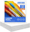 FIXSMITH Canvas Boards for Painting 8x8 Inch, Super Value 12 Pack White Blank Canvas Panels, 100% Cotton Primed, Painting Art Supplies for Profess...
