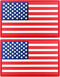 JBCD US American Flag Patch USA Tactical Military Patch - PVC Rubber Hook and Loop Fastener Patch, 2 Pack...