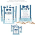 Your Main Event Prints Boy Baby Shower Invitations, 20 Including Envelopes & Diaper Raffle Cards, Little Man, Sprinkle...