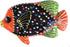 Cactus Canyon Ceramics Spanish 3-Piece Fish Wall Hanger Set, Negro...