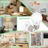 hansang E26 LED Refrigerator Light Bulb 4000K Natural Daylight, 60Watt Equivalent Waterproof Appliance Bulb, 6W A15 Small Fridge Light Bulb, Freez...