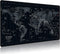 Extended Speed Gaming Mouse Pad Large Size 35.4 X 15.7X 0.12inches Desk Mat Mousepad with Personalized Design - World Map...