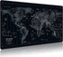 Extended Speed Gaming Mouse Pad Large Size 35.4 X 15.7X 0.12inches Desk Mat Mousepad with Personalized Design - World Map...