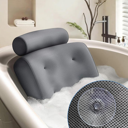 Bath Pillow Suction Cup 8 Pcs Strong Non-Slip Bathtub Pillow Suction Cups, Replacement Suction Cups for Tubs Bath Pillow, Spa Accessories, Clear...