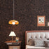 LACHEERY Stained Black Concrete Wallpaper Peel and Stick Dark Black and Bronze Wallpaper for Bathroom Waterproof Removable Self Adhesive Cement Co...
