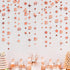 Rose Gold 10th Birthday Decorations Number 10 Circle Dot Twinkle Star Garland Metallic Hanging Streamer Bunting Banner Backdrop for Girls Boys Ten...