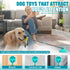 Dog Toys for Aggressive Chewers Interactive Indestructible Puzzle Stimulating Chew Toy Suction Cup Tug of War Enrichment Rope Boredom Busy Self Pl...