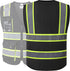 JKSafety Hi Vis Reflective Safety Vests for Men Women High Visibility Vest with Pockets Mesh Fabric Construction Safety Apparel Neon Vest for Work...