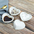 Heart-shaped Multipurpose Ceramic Sauce Dish Seasoning Dishes Sushi Dipping Bowl Appetizer Plates Serving Dish Saucers Bowl(Set of 4)...