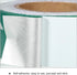 PATIKIL White on Green Color Arrow Tape Vinyl Stickers Arrow Labels 50mm/1" for Pipe Markers, 1 Roll...