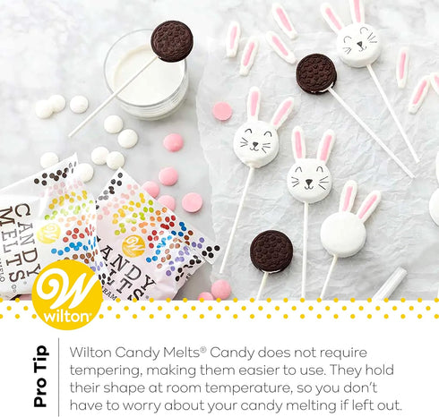 Wilton Candy Melts Dip-N-Decorate Candy Making Tools and Cake Pop Decorating Kit, 49-Piece...